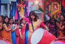 Rachita Ram Instagram - ನಾಡಿನ ಸಮಸ್ತ ಜನತೆಗೆ ಗೌರಿ-ಗಣೇಶ ಹಬ್ಬದ ಶುಭಾಶಯಗಳು!🙏🏻🌸 #ganaptibappamorya🙏