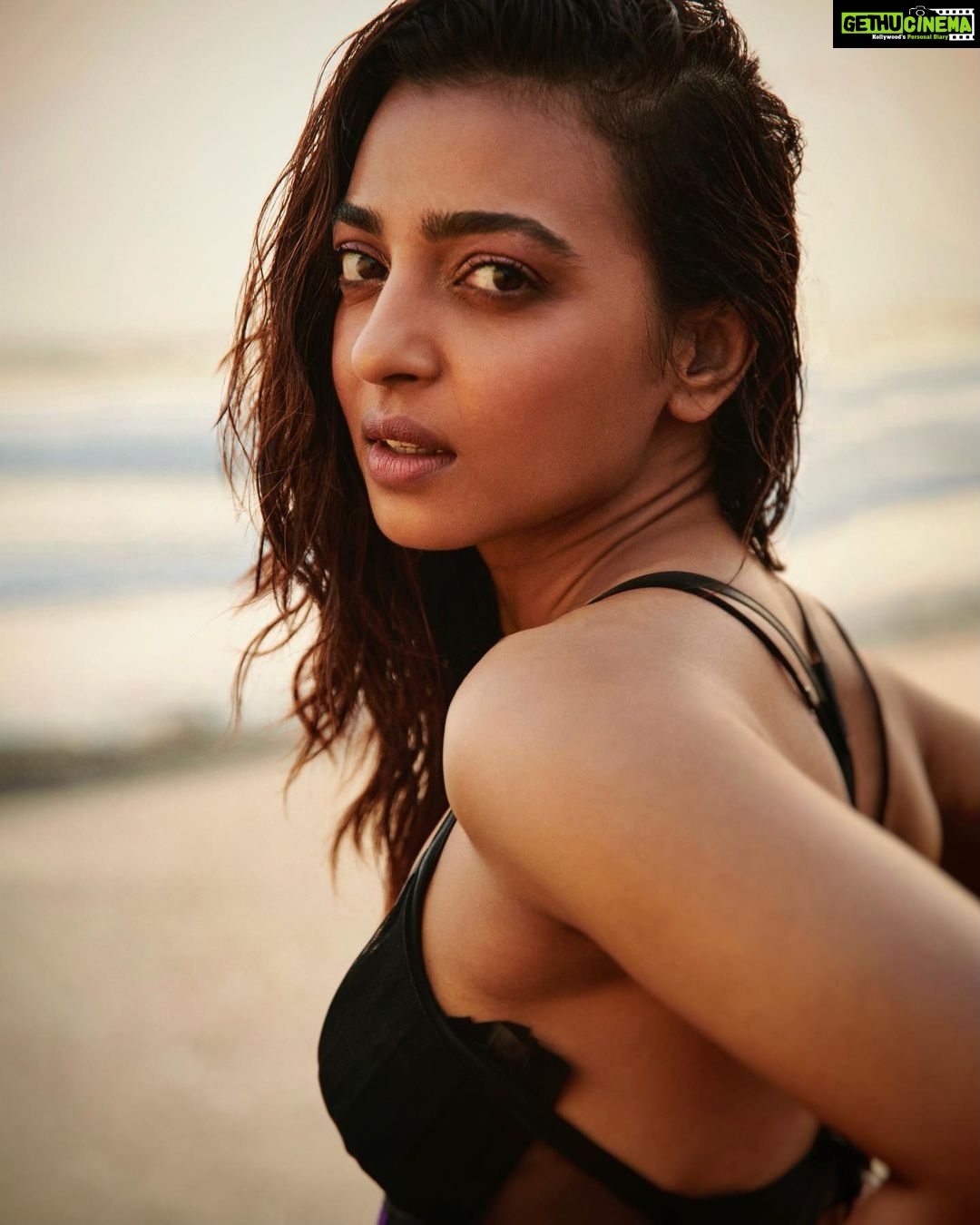 Radhika Apte Instagram - #outtakes @bazaarindia 🌊