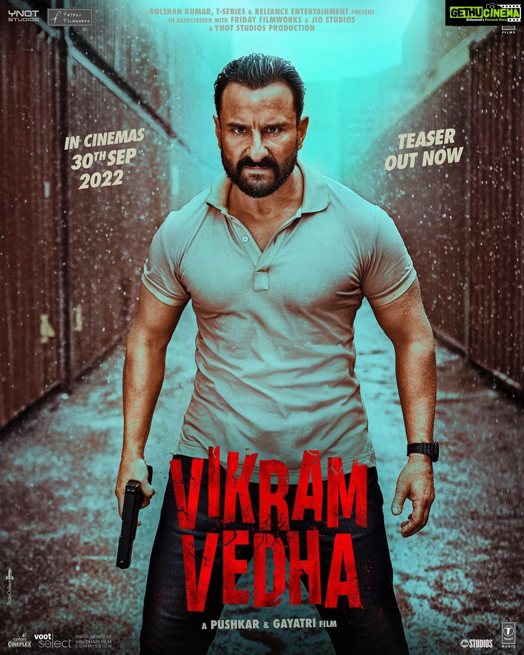Radhika Apte Instagram - #VikramVedhaTeaser out now! #VikramVedha hitting the cinemas worldwide on 30th September 2022. @hrithikroshan #SaifAliKhan @pushkar.gayatri @tseries.official @tseriesfilms @reliance.entertainment @studiosynot @fridayfilmworks @officialjiostudios @apinternationalfilms @pvrpictures @penmovies @rohitsaraf @iyogitabihani @mrfilmistaani @instasattu #BhushanKumar @sarkarshibasish @sash041075 @chakdyn @vivekbagrawal @shivchanana #homescreenentertainment @vikramvedha_movie