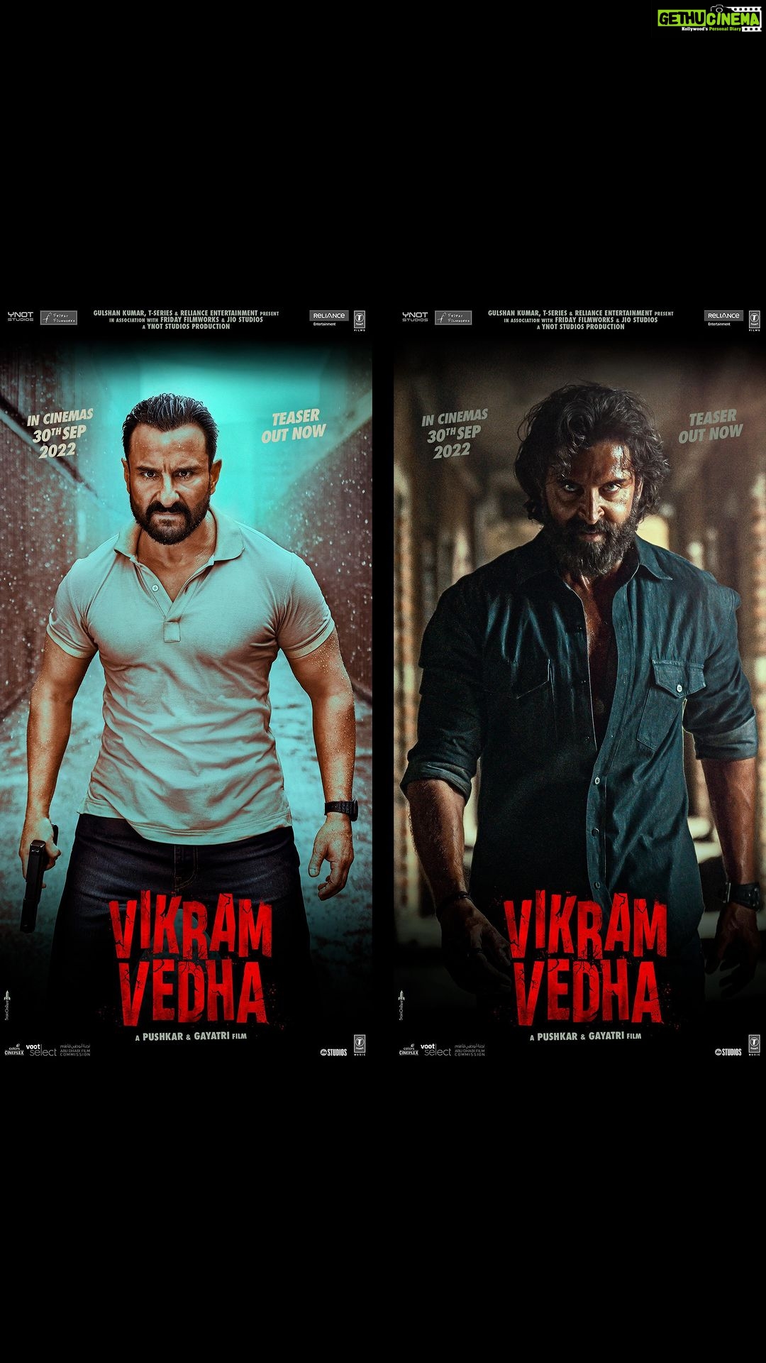 Radhika Apte Instagram - एक कहानी सुनाएं? #VikramVedhaTeaser Out Now! #VikramVedha hitting the cinemas worldwideon 30th September 2022. @hrithikroshan #SaifAliKhan @pushkar.gayatri @tseries.official @tseriesfilms @reliance.entertainment @studiosynot @fridayfilmworks @officialjiostudios @apinternationalfilms @pvrpictures @penmovies @rohitsaraf @iyogitabihani @mrfilmistaani @instasattu #BhushanKumar @sarkarshibasish @sash041075 @chakdyn @vivekbagrawal @shivchanana #homescreenentertainment @vikramvedha_movie