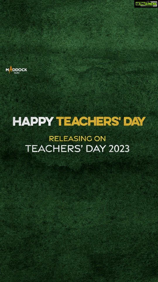 Radhika Madan Instagram - Wishing all the teachers a very #HappyTeachersDay! And this is what we bring to you today! #DineshVijan presents Happy Teachers' Day, starring yours truly πββοΈ& the brilliant @nimratofficial. Releasing on Teachers' Day, 2023. Shoot begins today! #happyteachersdayfilm @mikhilmusale88 @parindajoshi @anusinghc @kshitijpatwardhan @maddockfilms