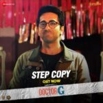 Rakul Preet Singh Instagram – Ab every party mein hogi #DoctorG ki #StepCopy 🕺🏻🎉

Step Copy song out now!

#DoctorGInCinemas on 14th October 2022🗓️

@ayushmannk  @shefalishahofficial @anubhuti_k @vineetjain12
@amritapndy  @jungleepictures @sheeba.chadha @sumit.saxena.35912 @saurabhbharat
@vishal.wagh21 @themadnomaddiaries @itsamittrivedi @puneetvuneet @sharviyadav @vijayganguly  @thepuccacritic @mamtakamtikar @bhavnajeswani14 @anandpandit @anandpanditmotionpictures @yamini_pictures @zeemusiccompany