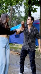 Rakul Preet Singh Instagram - It was all fun and games until someone decided to play mind games 😈 Make your fun reels with a twist on #Saathiya ❤️ Looking forward to sharing the best ones 😄