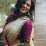 Ramya Pandian Instagram - Hey insta fam! Have a happy and bubbly weekend 💜 Photography @photosbyvetri__ Edit @incomplete.storiezz Outfit @dithi.studio @vaaniraghupathyvivek #ramyapandian