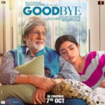 Rashmika Mandanna Instagram - Looking at this picture makes me feel so peaceful but knowing that just one more week I have butterflies in my tummy.. Get ready to meet my pariwaar.. ❤️ #GoodbyeOnOct7 @amitabhbachchan @neena_gupta @pavailgulati @elliavrram @ashishvidyarthi1 @whosunilgrover @sahilmehta4 @abhishekhkhan_ #VikasBahl @balajimotionpictures #GoodCo #SaraswatiEntertainment @ektarkapoor @shobha9168 @virajsawant @bhavinisheth @itsamittrivedi @zeestudiosofficial @zeemusiccompany @penmarudhar @f.a.a.r.a @ruchikaakapoor