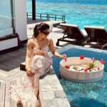 Rashmika Mandanna Instagram - 🏝️🌻❤️ @ncstravels @ozenreservebolifushi @criessepr #RefinedElegance⁠ #TheOzenCollection⁠ #OzenReserveBolifushi #criessepr OZEN RESERVE Bolifushi