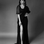 Ritika Singh Instagram – 🖤
Styled by @officialanahita
Photography: @pranav.foto
Outfit: @shaayabytriptisingh
Hair & makeup: @uztheartist 
Ring: @amosh_in
Shoes: @septembershoes