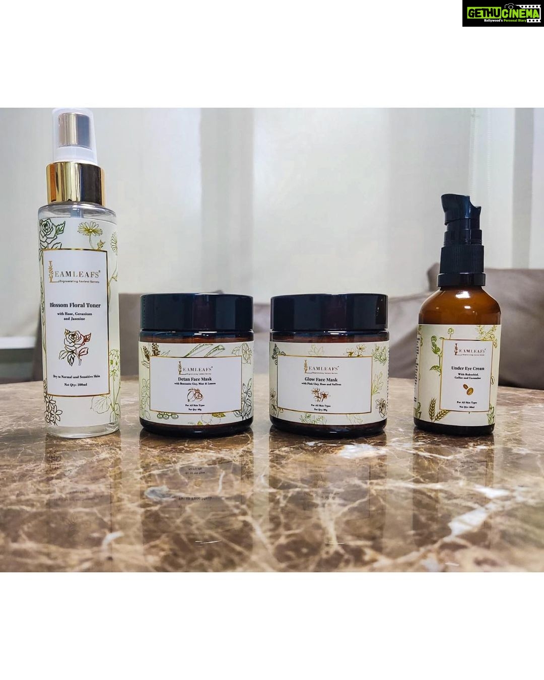 Ritu Varma Instagram - When it comes to skincare, I’m always conscious about what goes into my skin. @leamleafs is my recent favorite skin care brand that provides high-performing, results-oriented and potent skin care products. All their products are Ayurvedic, natural, organic, vegan, cruelty-free & clean. I love @leamleafs products and how they work on the skin. If you’re looking for sparkling glow this festive season, checkout their floral collection today! #LeamleafsBiggestFestiveSale is live now! Shop at 50% OFF on www.leamleafs.com today!