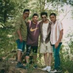 Rohit Suresh Saraf Instagram - My boys, my crutches♥️ @imtiaz_makeup @styled_by_tanik @sajid_m_shah #IshqVishqRebound