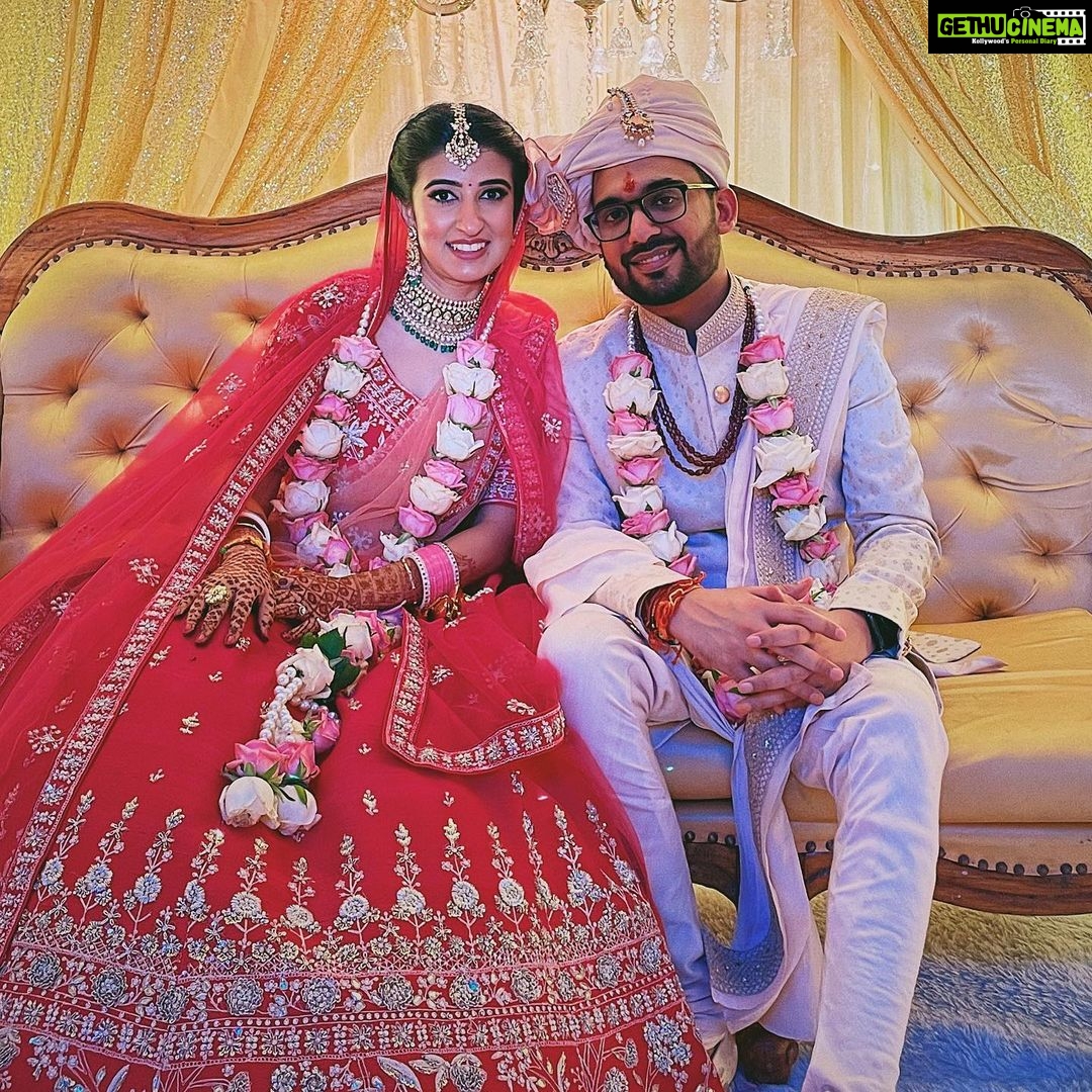 Rohit Suresh Saraf Instagram - Cannot get over the fact that as I type this, these two are getting married. Nothing I say would justify how I feel about not being able to be there with them and dance my heart out. Congratulations @ayushchd and @daminik (bhabhi- wild I’m calling you that) for finally doing this. You two are an example of what love should look like and I couldn’t be happier that we as family, by extension got to be a tiny part of this beautiful story. More than a decade down, many many lifetimes to go! I love you two. Very much. Once done, can you both please take the next flight to Bombay? I promise I’ll make up for what I missed. ♥️