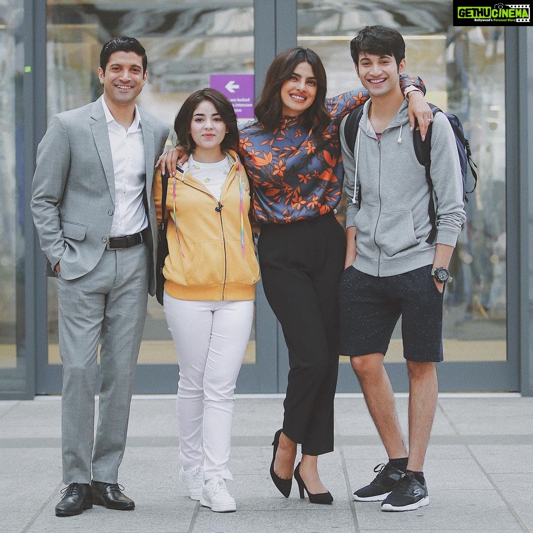 Rohit Suresh Saraf Instagram - The more I see these four together, the more I miss them. But like Aishi says, "I’ll be there even when I'm not there." :) #TheSkyIsPink #InTheatresNow 🐼🦒