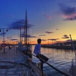 Rohit Suresh Saraf Instagram - One of the best days of our trip to Scandanavia. Thank you @sidharth_gokhale for this picture. . . . #scandanavia #oslo #norway #vulkan #sunset #colours #warm #lilac #shadesofblue #blue #horizon #lights #panorama #harbour #sentrum #travel #vsco #vscocam #vscoonly #visitoslo ♥️ Sentrum, Oslo