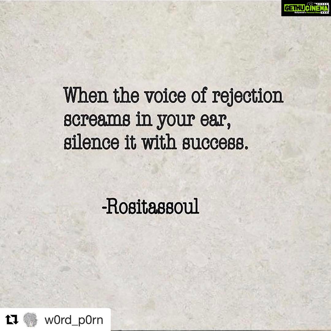 Rohit Suresh Saraf Instagram - This gave me goosebumps. #word