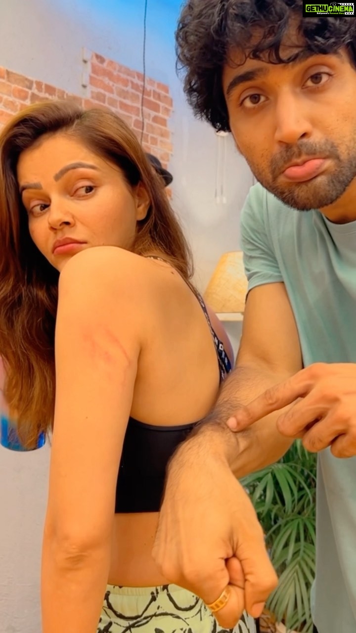 Rubina Dilaik Instagram - Some Mutual admiration sessions 😂😂😂
