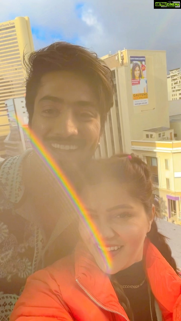 Rubina Dilaik Instagram - Happy Birthday @mr_faisu_07 , may such many more Rainbows 🌈 always shine in your life ♥️