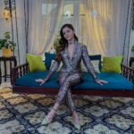 Rubina Dilaik Instagram - Confuse them with your Silence, shock them with your Actions …. . . . . . Styling: @ashnaamakhijani Outfit: @dvfashionstudio @disha_vadgama Jewellery: @kushalsfashionjewellery