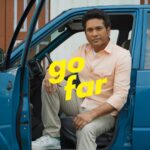 Sachin Tendulkar Instagram - Your first car remains special to you. Years later, we meet again. Recreated by @myspinny Sometimes, going far in life is about going back to basics. It’s like meeting yourself all over again #GoFar #partnership