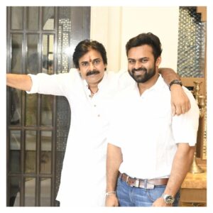 Sai Dharam Tej Instagram - Happy Birthday to my Guru and strength #kalyan mama.

Wishing you excel in every field you're into with abundance of love, health and happiness.

#HBDJanaSenaniPawanKalyan