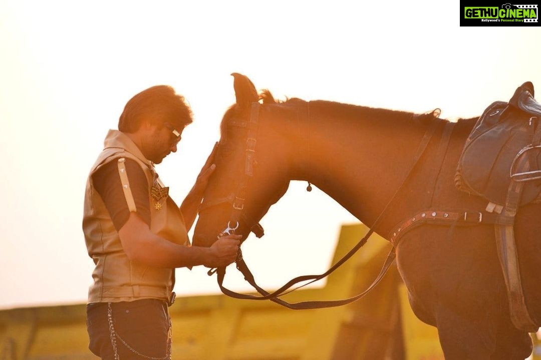 Sai Dharam Tej Instagram - A major throwback filming for #supreme movie #throwbackthursday