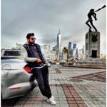 Sai Dharam Tej Instagram – Be an American when you are in America annaru peddalu 😋 pic courtesy: @maruthi_official #prathirojupandaage #shootdairies #NYC