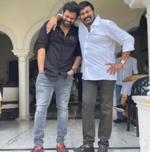 Sai Dharam Tej Instagram - To my mavayya… To my supreme hero… To our mega star… To the “BOSS” wishing you a very very happy happy birthdayy @chiranjeevikonidela mama ❤️