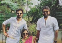 Sai Dharam Tej Instagram - మీకు మీ కుటుంబసభ్యులకు హృదయపూర్వక దీపావళి శుభాకాంక్షలు - #Panja boys with #konidela lady