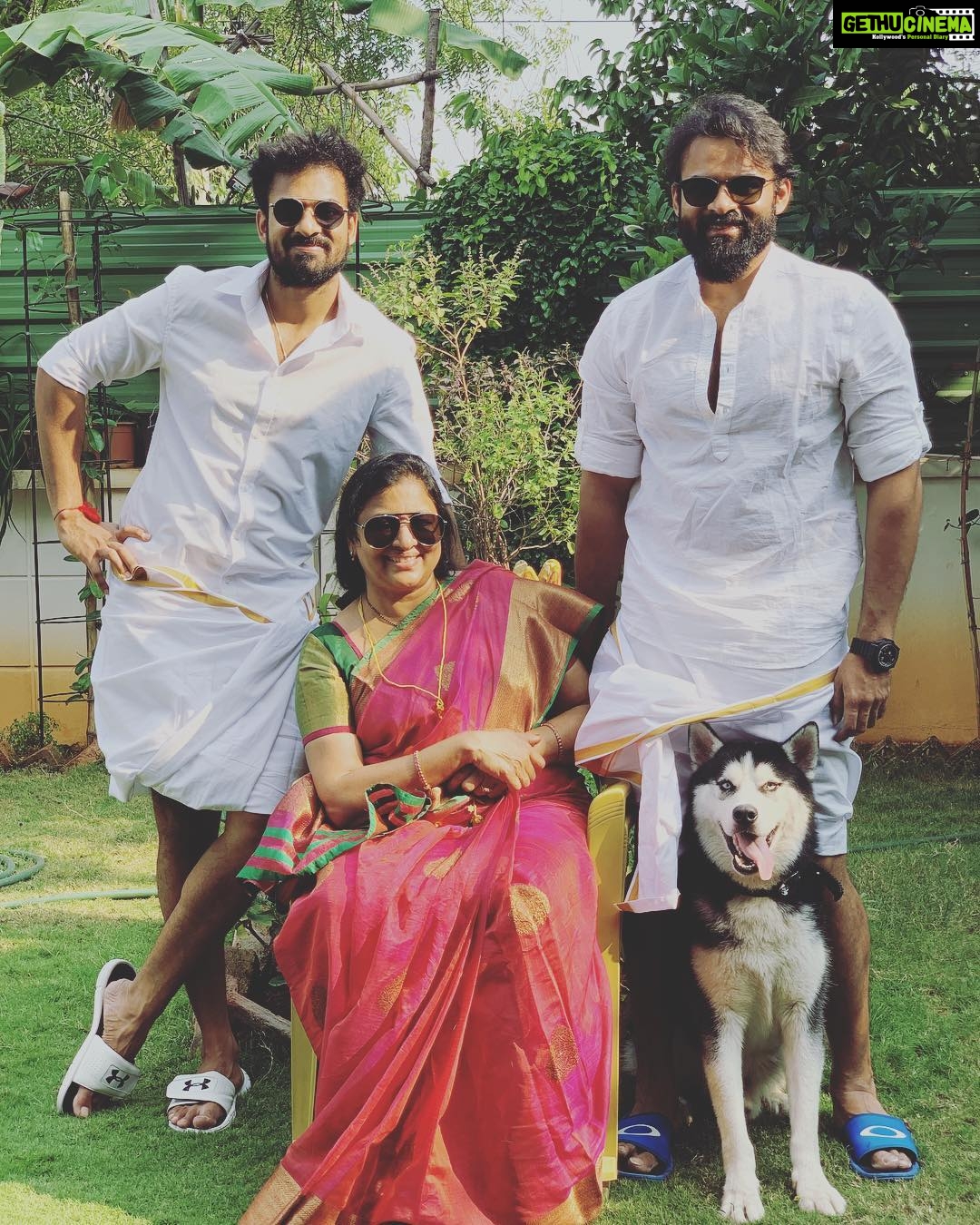 Sai Dharam Tej Instagram - మీకు మీ కుటుంబసభ్యులకు హృదయపూర్వక దీపావళి శుభాకాంక్షలు - #Panja boys with #konidela lady