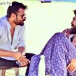 Sai Dharam Tej Instagram - Lovely time spent with Chittibabu @ramcharanfit #TBT #memories #rangasthalam #throwbackthursday