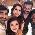 Sai Dharam Tej Instagram - One hilarious and memorable night when "Raja the great" met Balu of "Supreme" along with "Bellam Sreedevi" @raashikhannaoffl thanks to our director Anil Ravipudi
