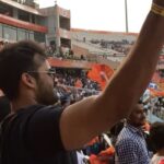 Sai Dharam Tej Instagram – This is how champions play @SunRisers #DavidWarner  #OrangeArmy all the way and spl mention @rashidkhan_19 what a find 💪🏼💪🏼💪🏼