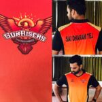 Sai Dharam Tej Instagram - ఈ gift ఇచ్చిన @sunrisershyderabad పోరాగాళ్ళందరికీ thanks! ఇక బరిలోకి దిగి "తమ్ముడూ! Just do కుమ్ముడు" #ipl10 #theorangearmy
