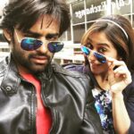 Sai Dharam Tej Instagram - #shoot #subramaniamforsale with @reginaacassandra #NYC Charging Bull