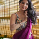 Sakshi Agarwal Instagram - Stealing hearts?💖 . . @styleandsmitten @raj_isaac_photography @umamakeoverartistry @makeupbyshyamala @fineshinejewels . Chennai, India