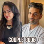 Sameera Reddy Instagram - Us at every party🤣Tag your secret code besties! 👯 #couple #code