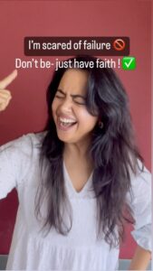 Sameera Reddy Instagram - Things women say🚫What if I fail ?I’m too old! I can’t. I don’t have the willpower? ✅ YES you do. Thoughts manifest . It’s time to change I can’t to I CAN🙌🏻 #affirmations #positivevibes @vidushiarora this one is for you 💃🏻