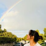 Samyuktha Menon Instagram – 🌈 

#rainbow #joy #littlesunshine #rain #beauty