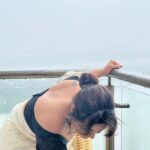 Samyuktha Menon Instagram – Be a laugh riot 😁 

Rain and my balcony ! ❤️❤️❤️ 

📸 @faizsiddik 

#rain #candid #onam #keralasaree #kerala #balcony