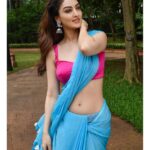Sandeepa Dhar Instagram – Saree #photodump day 🙃💁🏻‍♀️ 
1, 2, 3, or 4 ? Which one ? Let me know in the comments. #swipeleft