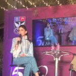 Sanjana Sanghi Instagram - Remember when university spaces and a democracy both, were spaces where dissent and consent could not just be expressed, but appreciated and discussed? It’s why they have and will always remain my most cherished spaces to be in and belong to. @bejoynambiar , @subisamuel , Sudhir sir and I came together at St Xavier’s College Mumbai, expressed our respective and apparently even divergent views on culture, society, polity and film. I felt both enriched and energised. Here’s praying and optimistically hoping that our universities, our country and the world remain such spaces where we can have such conversations, in a time that forces us to believe entirely otherwise. This was a special and overwhelming evening in many ways. Here’s to allowing each other to be emotional, maybe oppositional, hoping for us all to be rational, but most importantly, human. @istoria2020_ . . . . | 💄 + 👧 + 👗: @bornaliicaldeira @trisaradesign @elishab_mua @aazamalihusain30 | St. Xavier's College, Mumbai