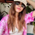 Sanjana Sanghi Instagram - Sun’s out, Sanj’s out 🌴☀️ 🏍 . . . @hireavilla 👚 : @summersomewhereshop Goa