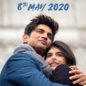 Sanjana Sanghi Instagram - Dil Bechara, an extraordinary love story closest to my heart will now be releasing on 8th May 2020, only in cinemas. #DilBechara @sushantsinghrajput @castingchhabra @foxstarhindi @arrahman