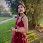 Sanjana Sanghi Instagram – An attempt at embracing the lehenga vibe! ♥️
And no attempt needed at getting set for @getsetkho2020