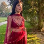 Sanjana Sanghi Instagram – An attempt at embracing the lehenga vibe! ♥️
And no attempt needed at getting set for @getsetkho2020