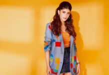 Sanjana Sanghi Instagram - Chin up, you’re amazing.💛☀️ . . . . | Wearing @cartier @bulgari @eshaamiinlabel1 • Shoes : @7.10store • @eshaamiin1 📸: @rohanpingle 💄 : @taskeen_c @ritashukla22 |