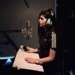 Sanjana Sanghi Instagram – That podium, for me, came to be a place of nostalgia, creation, emotion, and thought. Of struggle and victory. Of vulnerability and satisfaction. (Also ignited a low key desire to become a voice artist ☺️) We inching our way towards you! 💃💃 #dilbechara
