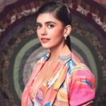 Sanjana Sanghi Instagram - May all the color & joy in the world forever be ours! 🌈💜 #OMPressRun 🎥 Dubai, United Arab Emiratesدبي