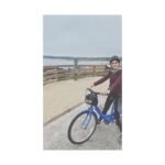 Sanjana Sanghi Instagram - Riding down the winding hills of the beautiful 17-mile drive along the Pacific coast with the crisp air hitting my face, ending up with a perpetual red nose, what a good time. 🚲 ⛅️ Monterey, California