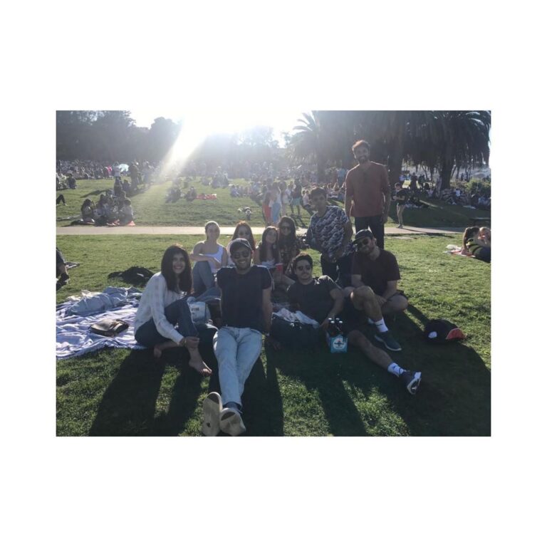 Sanjana Sanghi Instagram - Helplessly in love with you, your streets, your skies and your people, San Francisco. ♥️ Mission Dolores Park
