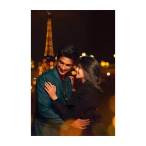 Sanjana Sanghi Instagram - Don’t let your head rule your heart! • A fresh love story’s got to have a fresh title! #KizieAurManny is now #DilBechara @foxstarhindi @castingchhabra @sushantsinghrajput