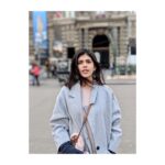 Sanjana Sanghi Instagram – ☕️ + 🥐 + ❄️ + 🎥 Paris, France